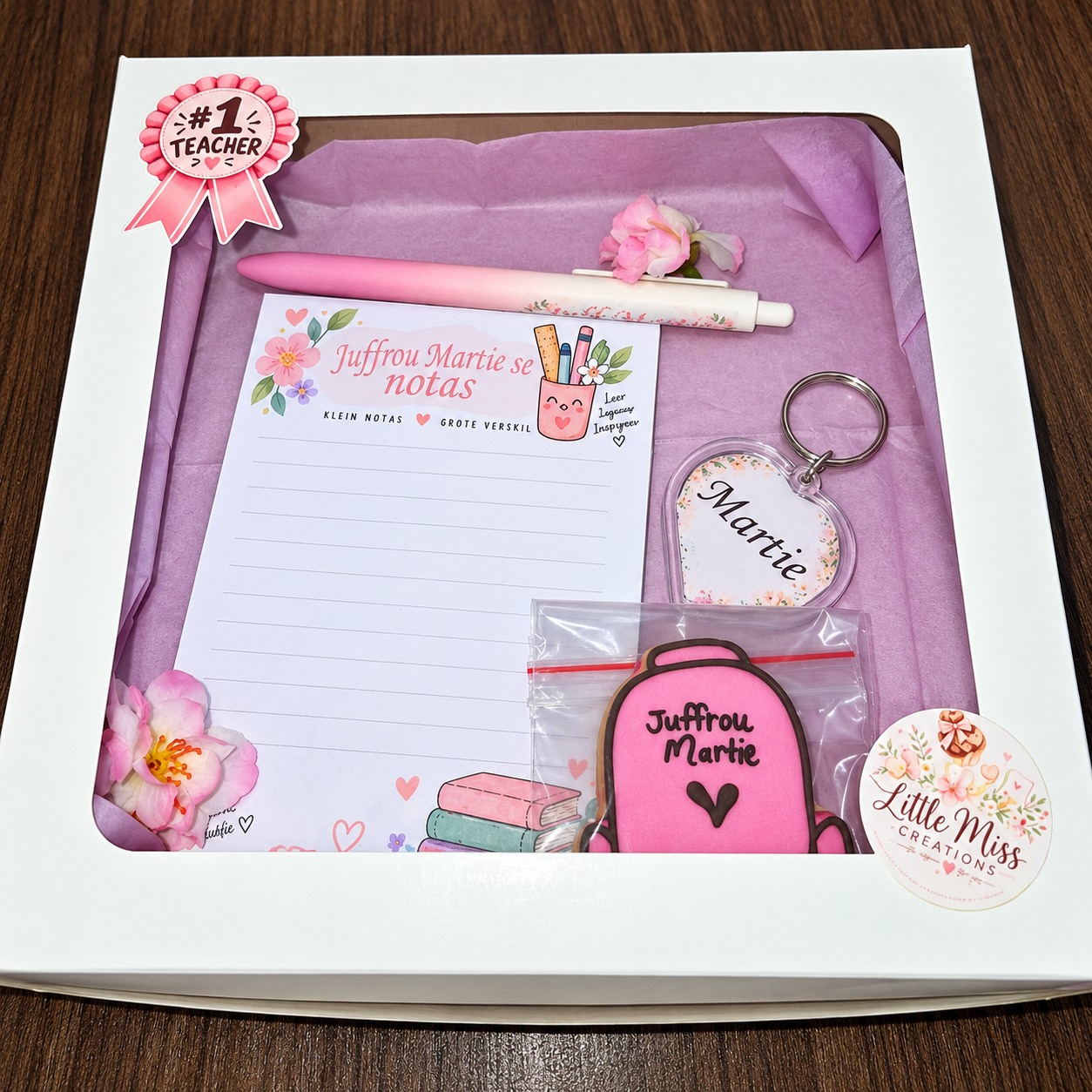 Teacher Day Gift Set handmade creation